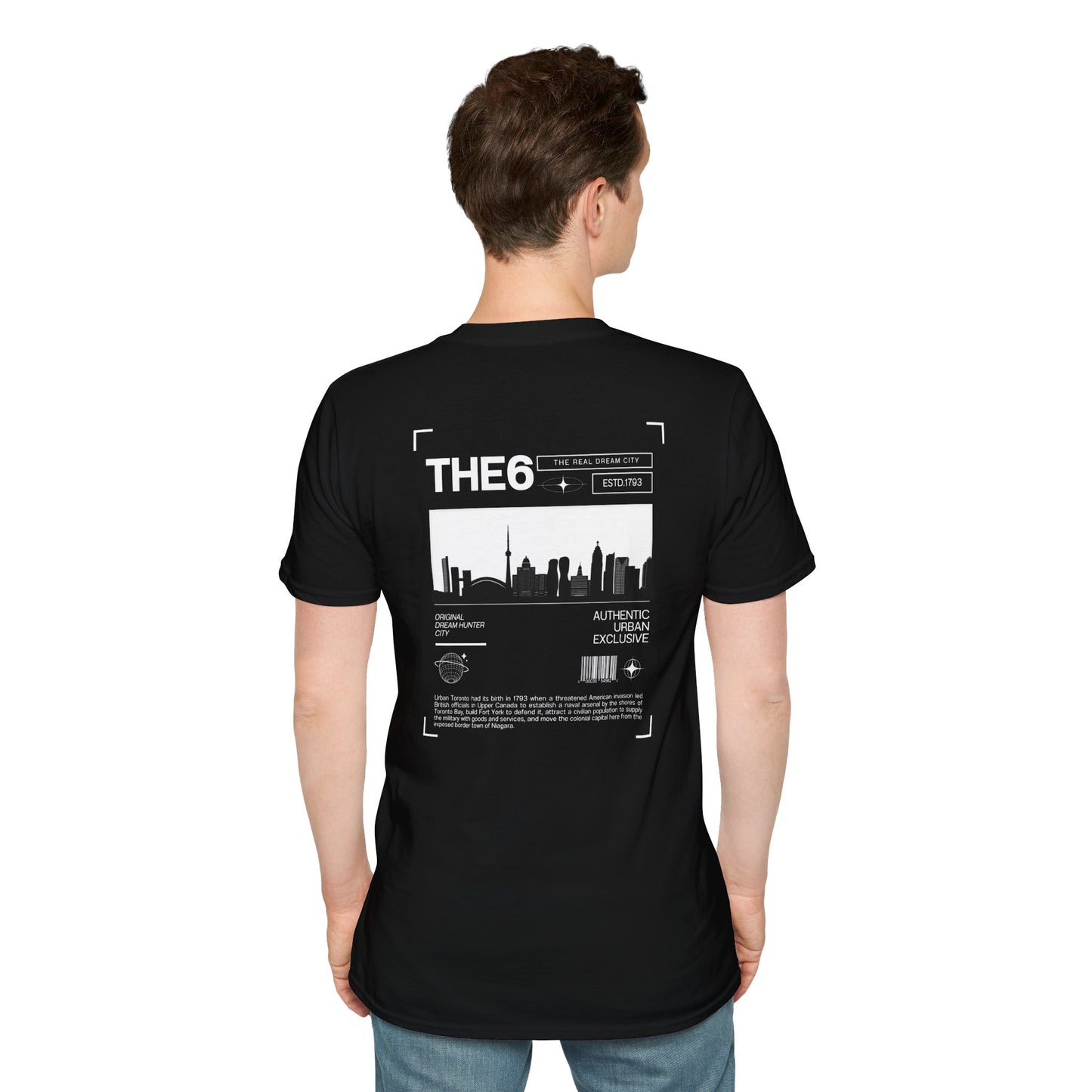 Toronto 'The 6' Skyline T-Shirt — Urban Streetwear Graphic tshirt