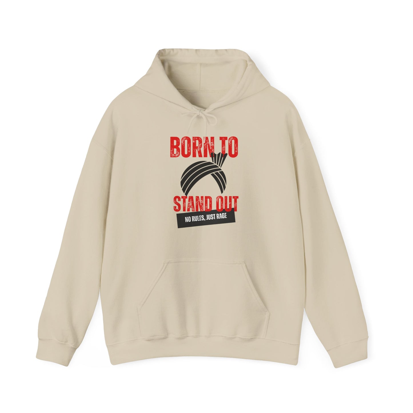 Sikh Turban Hoodie - Born to Stand Out Sweatshirt
