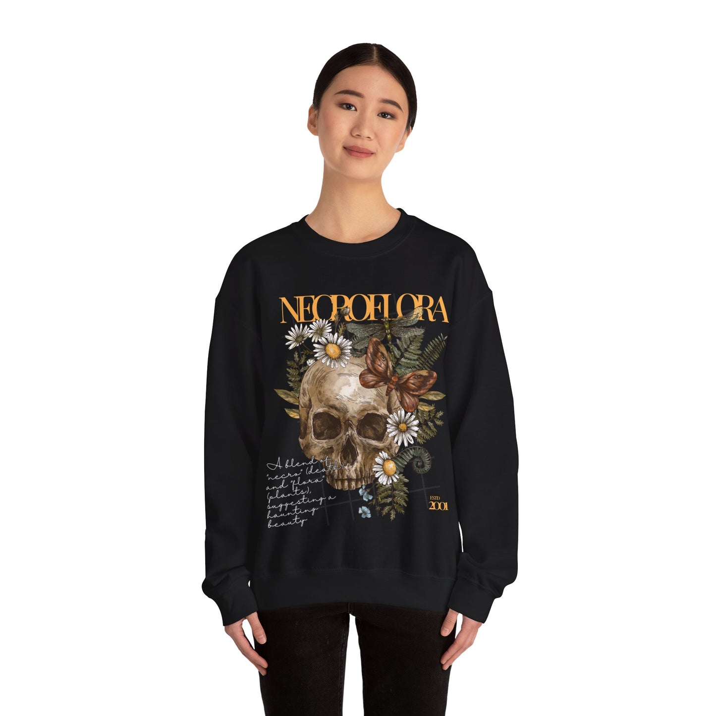 Unisex Crewneck Sweatshirt Necroflora