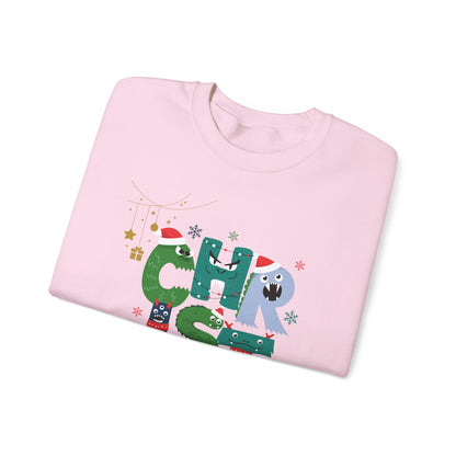 Christmas Graphic Sweatshirt - Festive Holiday Cozy Crewneck