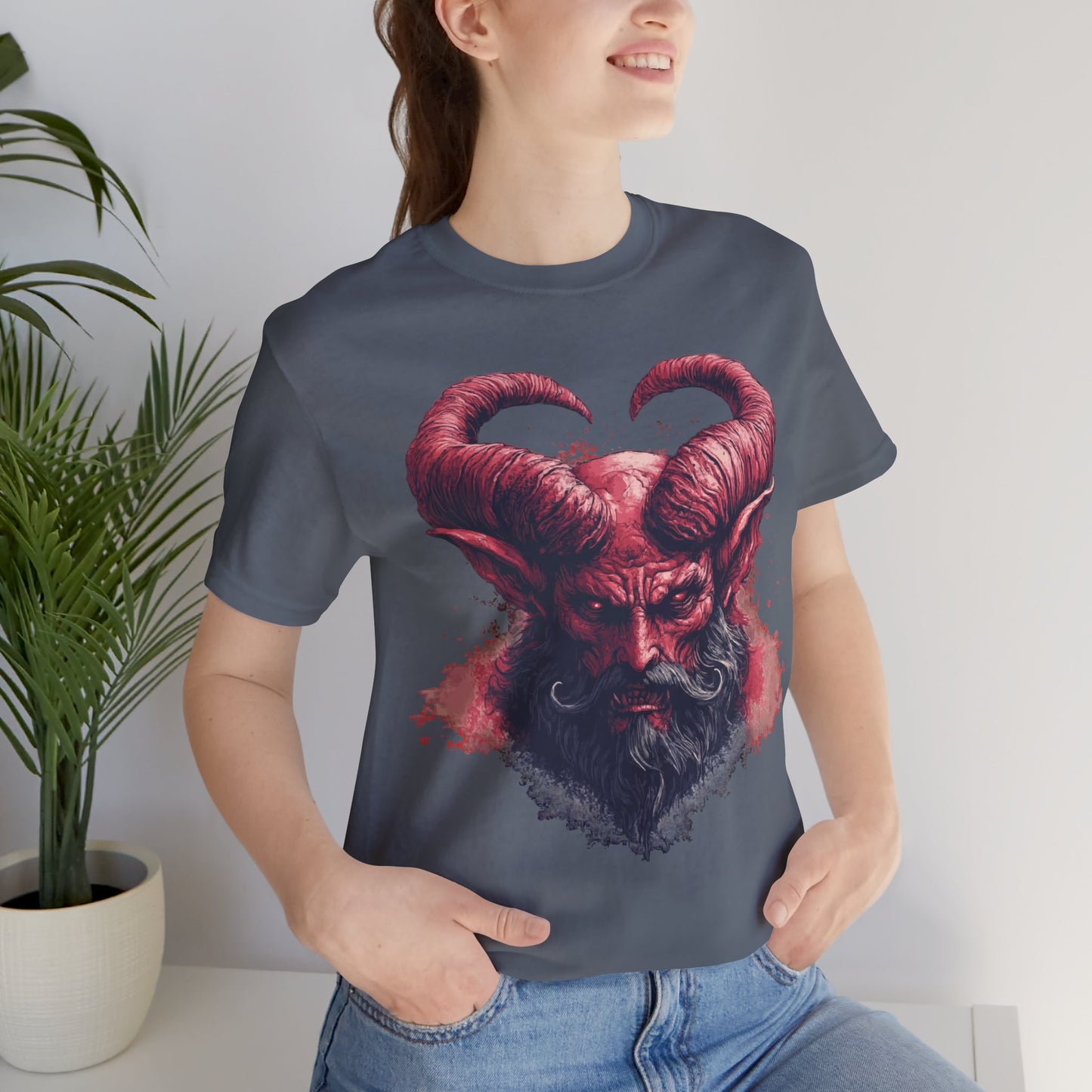 Satan T-shirt - Unisex Jersey Short Sleeve