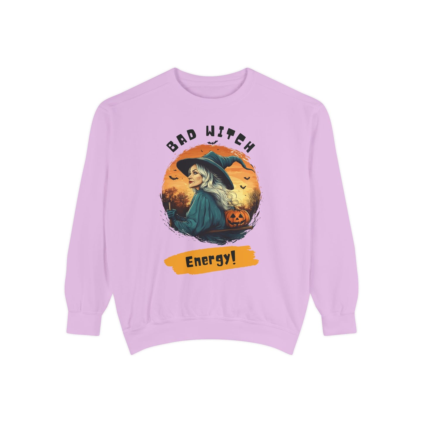 Halloween Bad Witch Sweatshirt || 100% Cotton