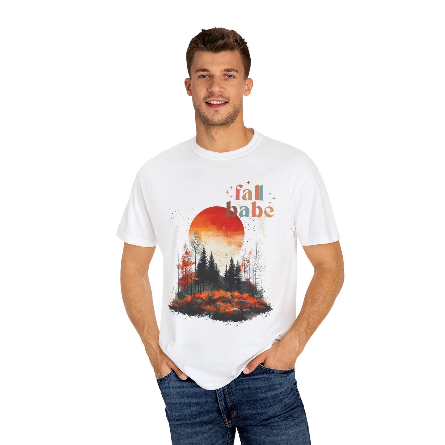 Fall Vibes Unisex T-shirt - October's Fall Design