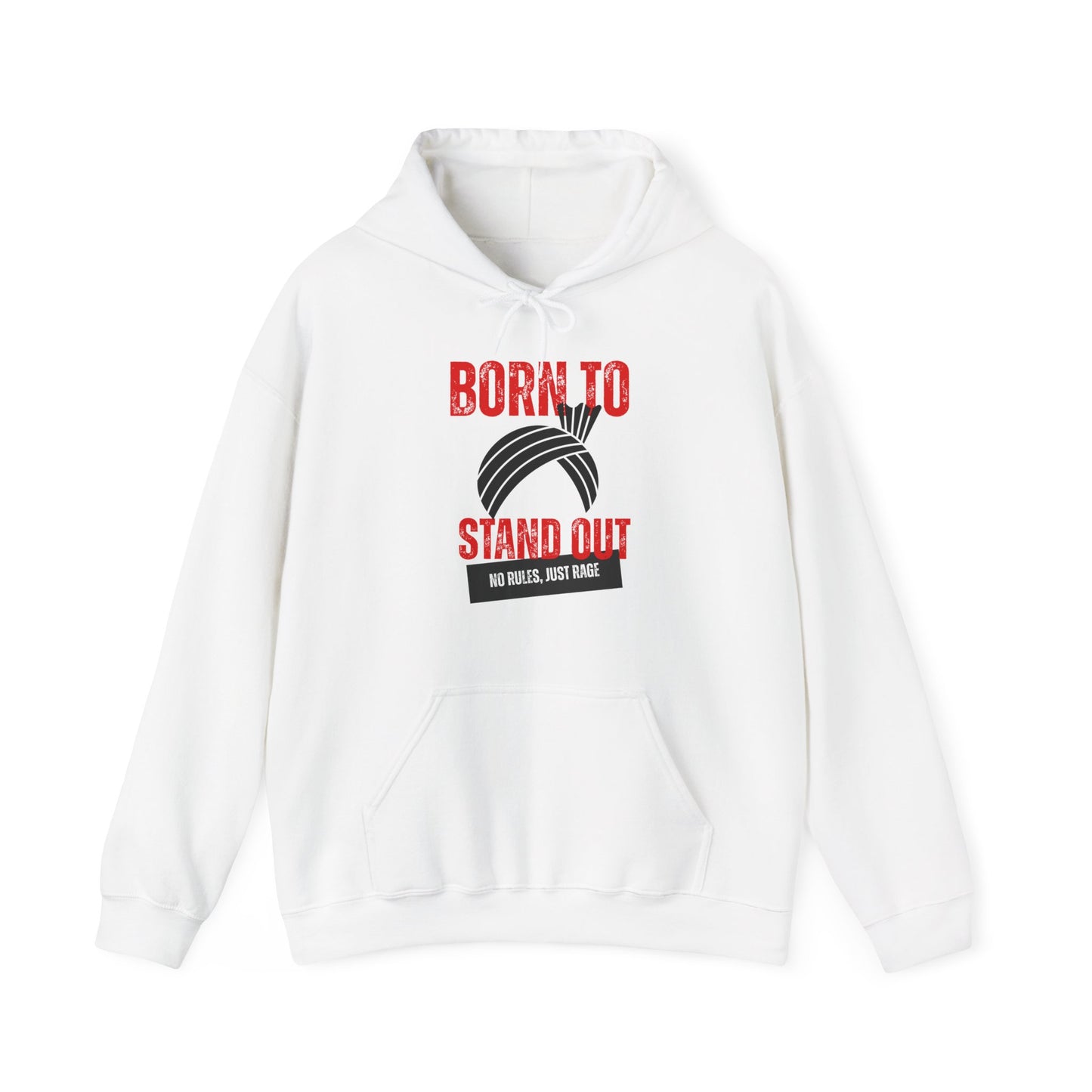 Sikh Turban Hoodie - Born to Stand Out Mens Sweatshirt