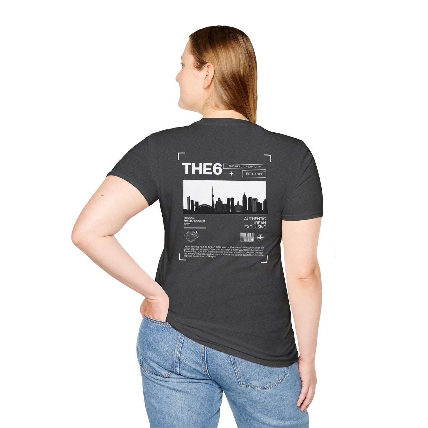 Toronto 'The 6' Skyline T-Shirt — Urban Streetwear Graphic Tee