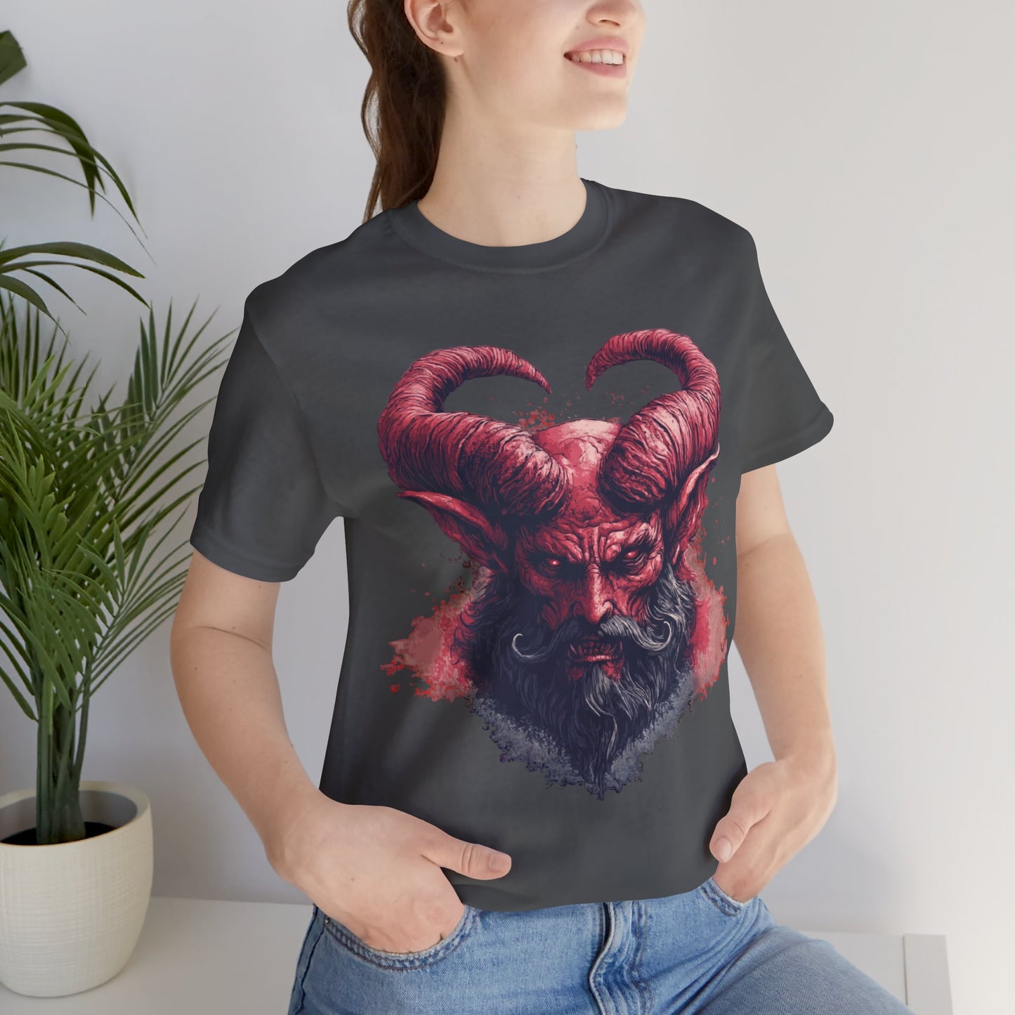 Satan T-shirt - Unisex Jersey Short Sleeve