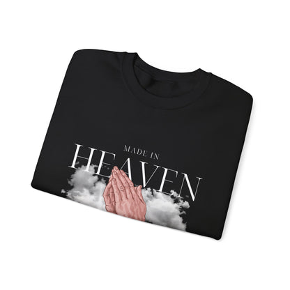 "Made in Heaven" Praying Hands - Unisex Sweatshirt