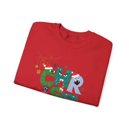 Christmas Graphic Sweatshirt - Festive Holiday Cozy Crewneck
