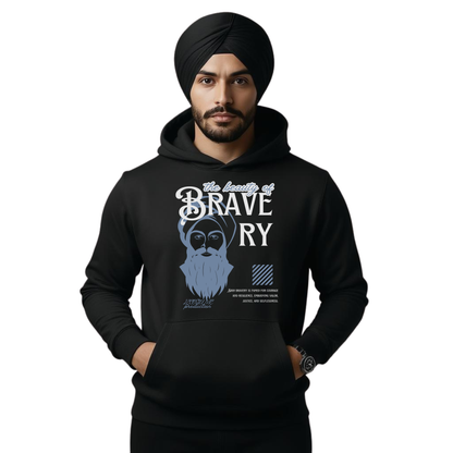 Brave Sikh Warrior Hoodie Sweatshirt