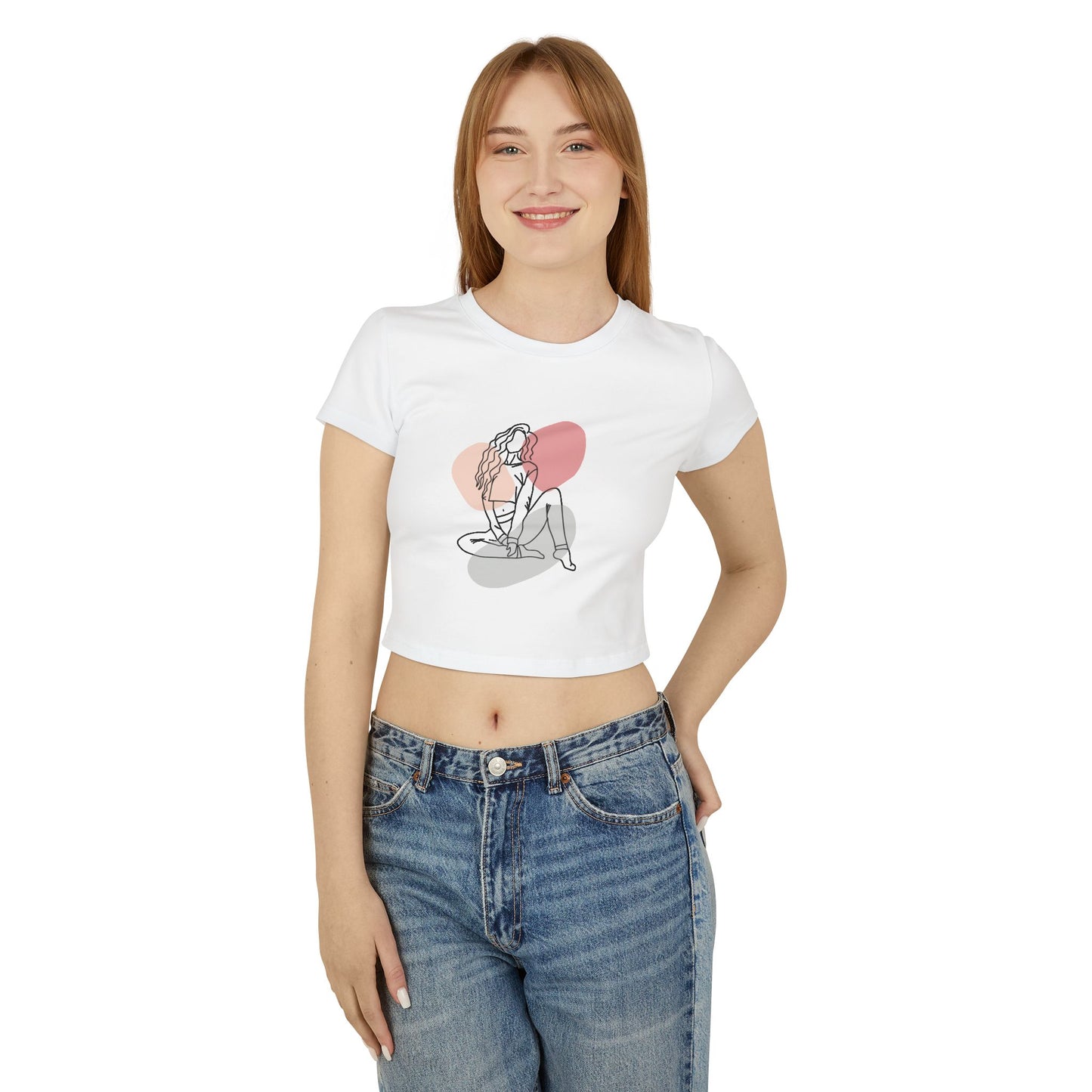 Women's Baby Tee - Feminine and Stylish Women's Graphic Tee
