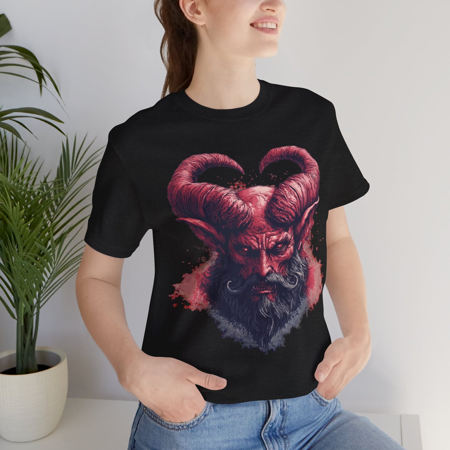 Satan T-shirt - Unisex Jersey Short Sleeve