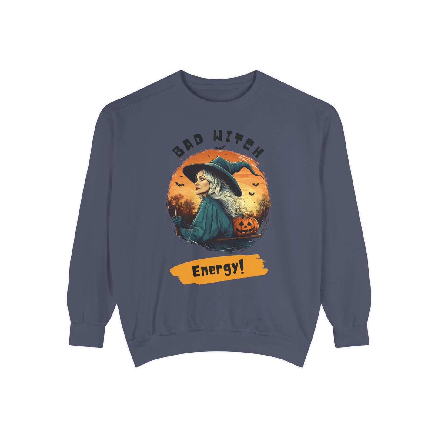 Halloween Bad Witch Sweatshirt || 100% Cotton