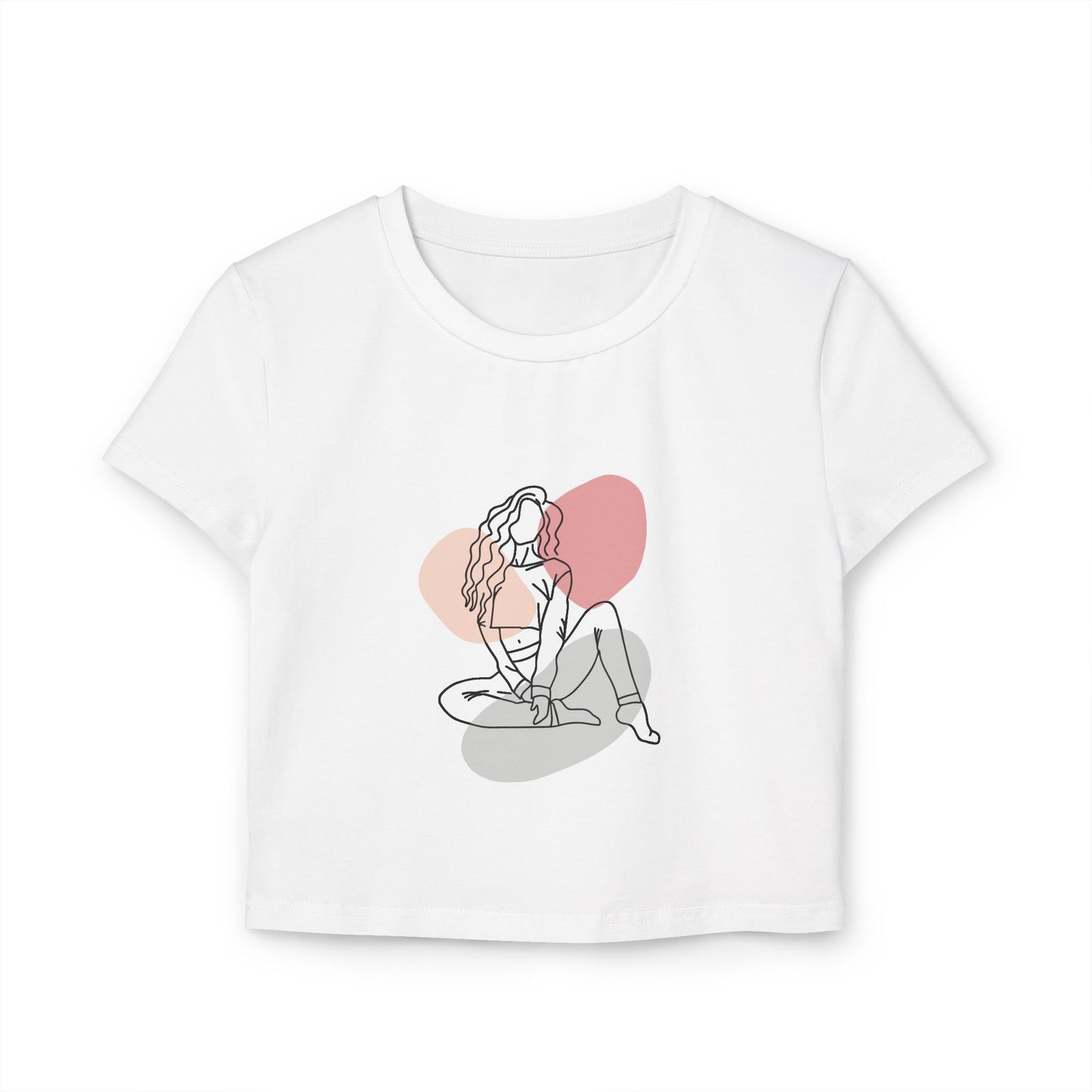 Women's Baby Tee - Feminine and Stylish Women's Graphic Tee
