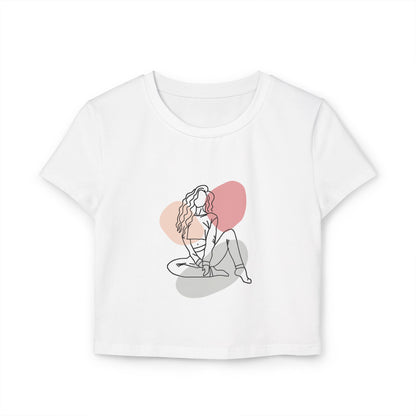 Women's Baby Tee - Feminine and Stylish Women's Graphic Tee