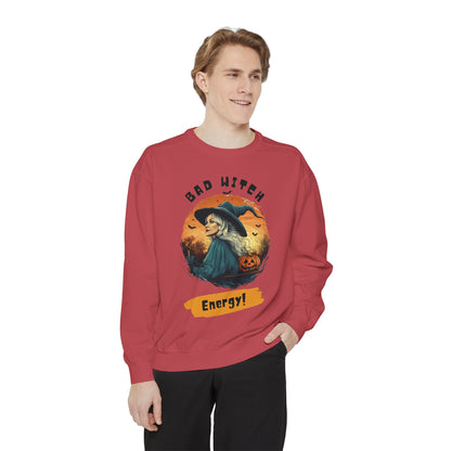 Halloween Bad Witch Sweatshirt || 100% Cotton