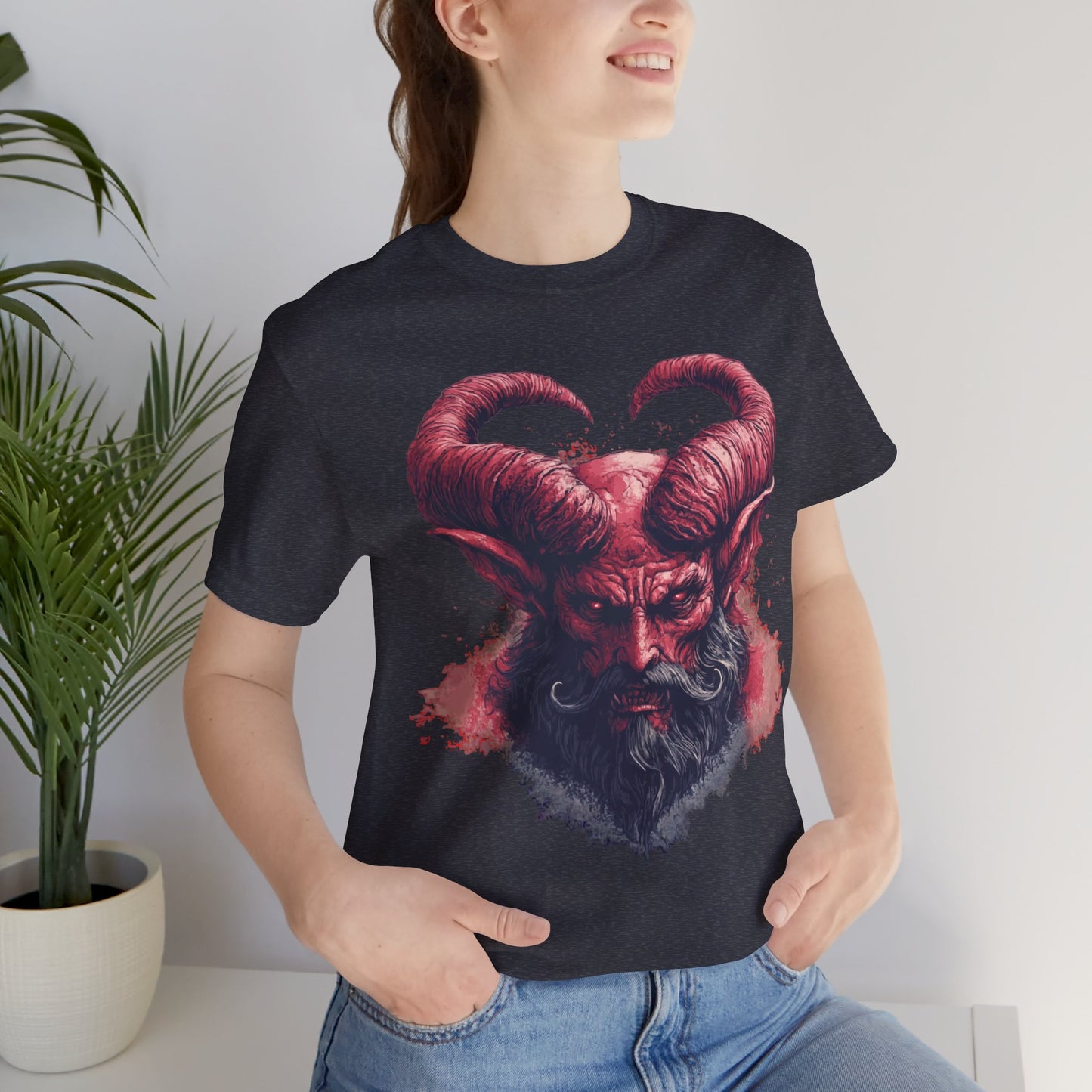 Satan T-shirt - Unisex Jersey Short Sleeve