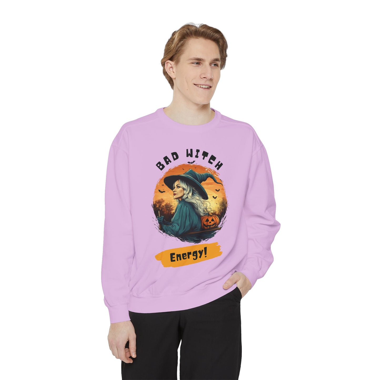 Halloween Bad Witch Sweatshirt || 100% Cotton