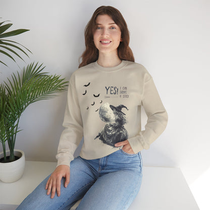 Halloween Witch Sweatshirt for Womens