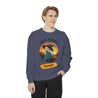 Halloween Bad Witch Sweatshirt || 100% Cotton