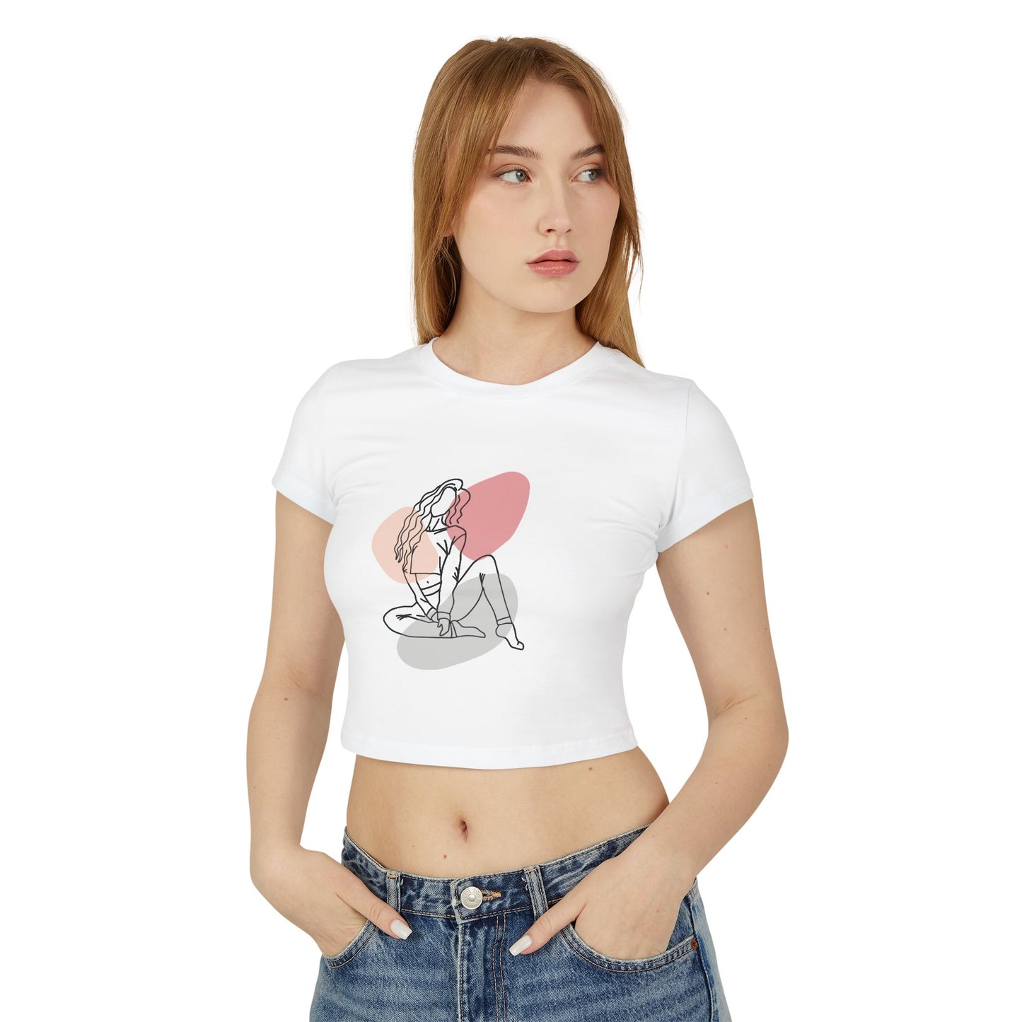 Women's Baby Tee - Feminine and Stylish Women's Graphic Tee
