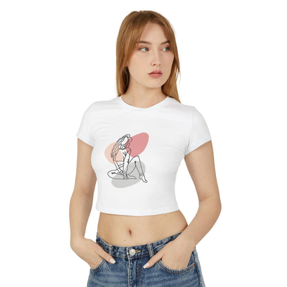 Women's Baby Tee - Feminine and Stylish Women's Graphic Tee