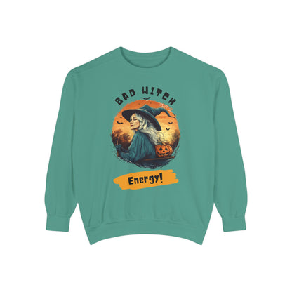 Halloween Bad Witch Sweatshirt || 100% Cotton