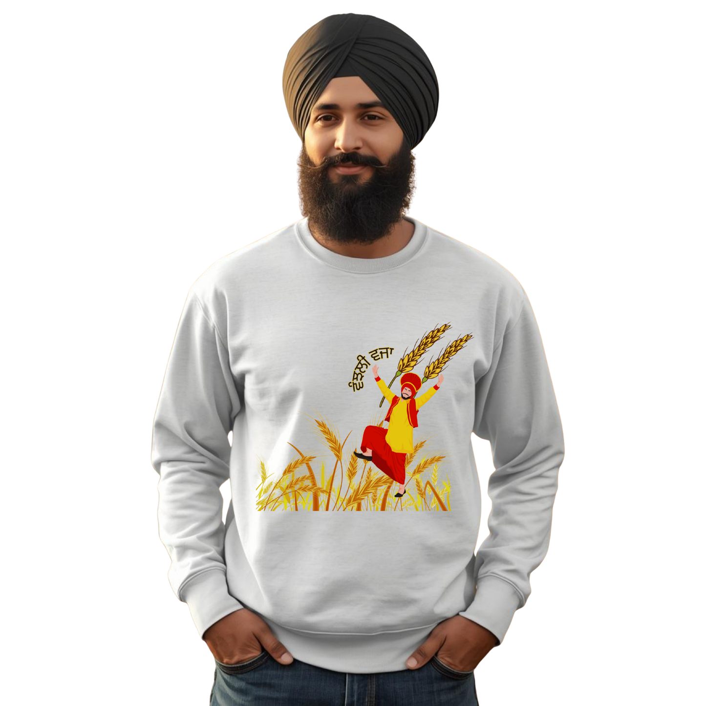 Vanjali Vajaa - Punjabi Farming Culture Sweatshirt Mens